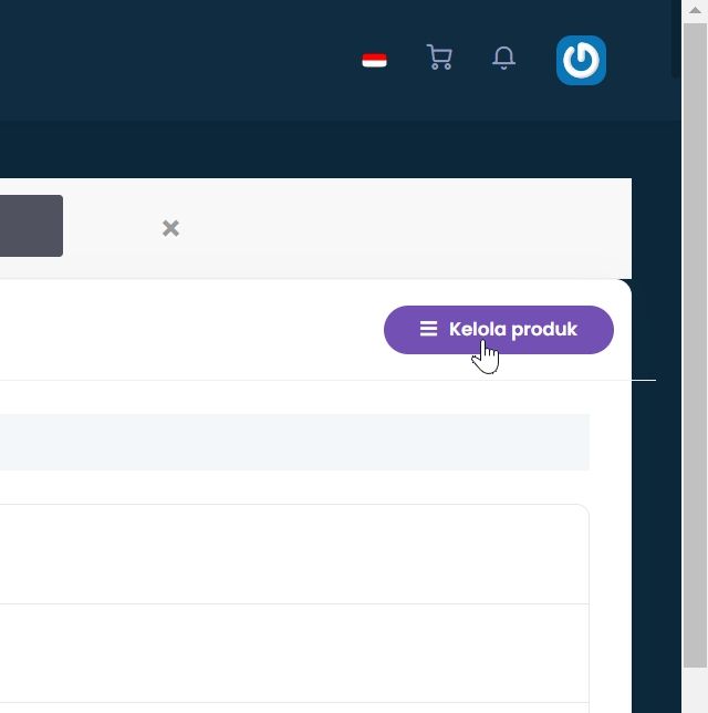 kelola produk server utama